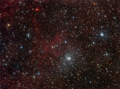 vdB 133, LBN 219, Sh2-106 (The Celestial Snow Angel) in Cygnus