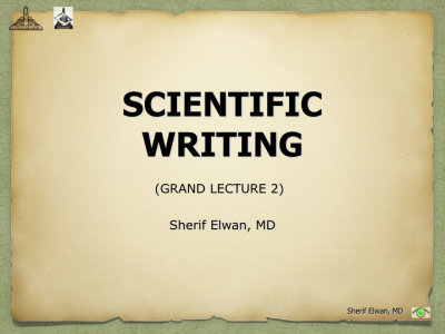 How to Write a Scientific Paper