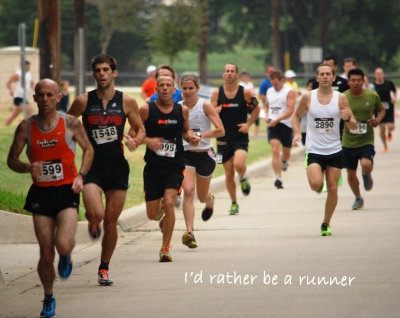 Id rather be running