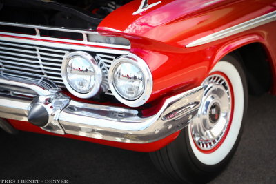 Candy Apple Red and Whitewalls