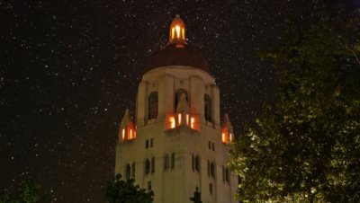 A thousand points by night