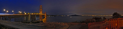 Golden Gate Bridge Panoramic