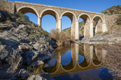 Boogbrug rivier Salor / Bowbridge river Salor