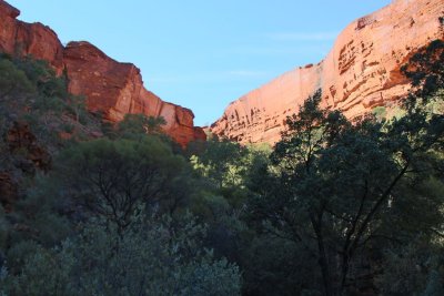 Kings Canyon as ground level