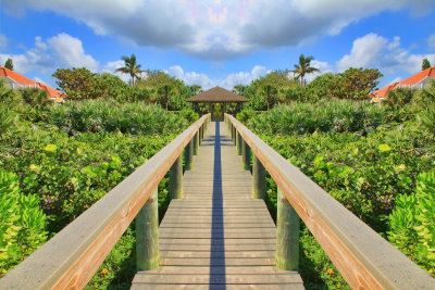 Boardwalk and Pavilion at Castaway Cove