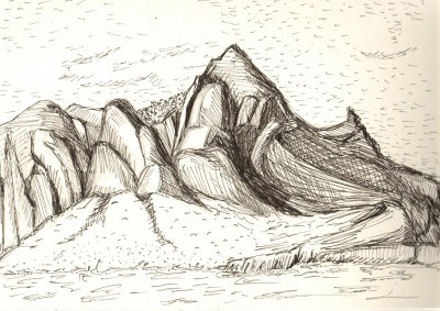 The shore