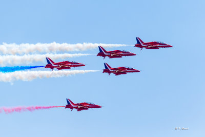 Red White and Blue - Red Arrows - 7058