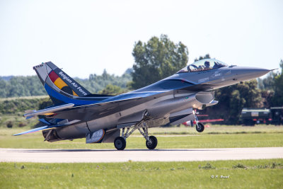 Belgian F-16 at Landing - 9421