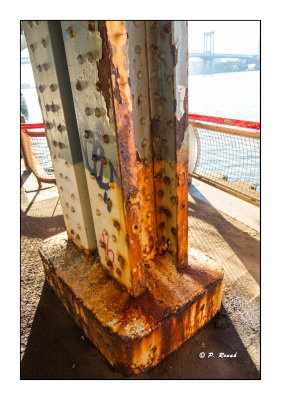 Rusted Pillar - New York - 7255