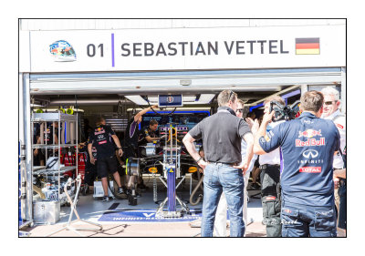 Vettel's car - F1 GP Monaco - 2375