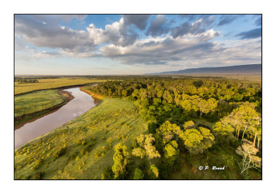 Kenya - Mara River - balloon flight - 3091