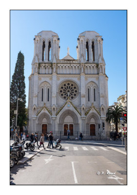 Nice - Faade de l'Eglise Notre Dame - 7340