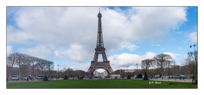 Panoramique - Paris - Tour Eiffel - Fvrier 2016