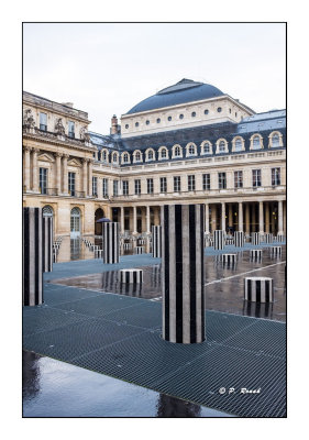 Paris - Piliers du Palais Royal - Fvrier 2016 - 9334