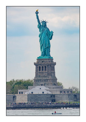 Bartholdi's big Statue - New York - mai 2016 - 00339