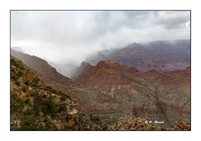 Grand Canyon under the clouds - 0698
