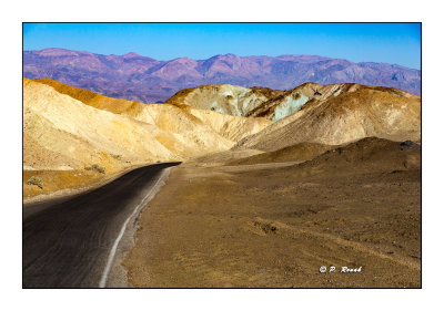 Morning - Painters Palette - Death Valley - California - 1756