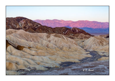 Early morning - Zabriskie Point - Death Valley - California - 1494