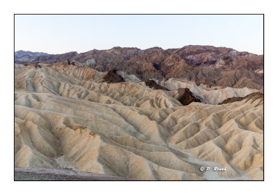 Early morning - Zabriskie Point - Death Valley - California - 1499