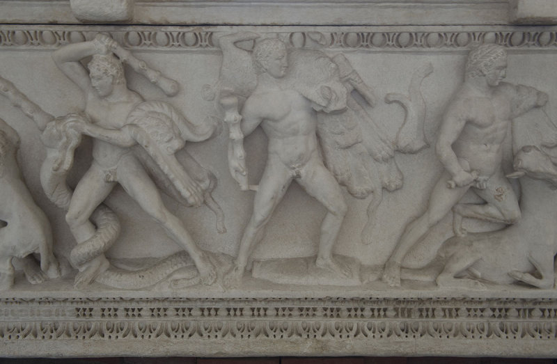 Kayseri Archaeological Museum Hercules Sarcophagus september 2014 2277.jpg