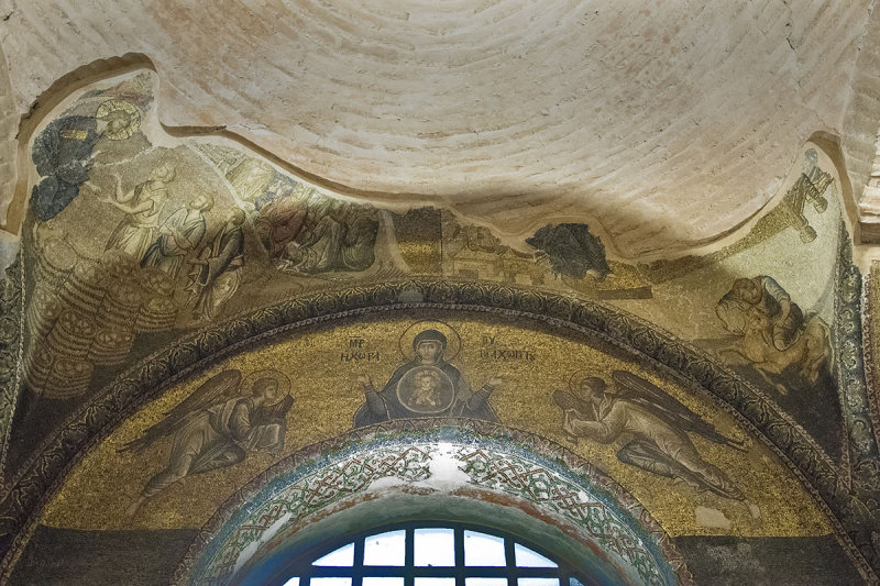Kariye Virgin praying and angels 2015 1558.jpg