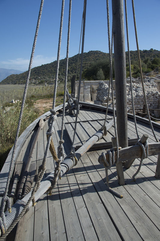 Andriake Harbour area Reconstructed ship October 2016 0300.jpg