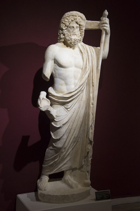 Antalya Museum Asclepios statue October 2016 9645.jpg