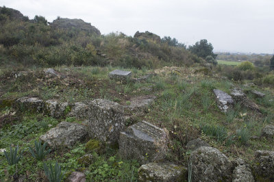Aspendos ancient temple area