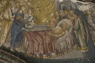 Kariye Christ heals at Capernaum 2015 1588.jpg