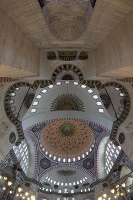 Istanbul Suleymaniye Mosque Interior 2015 1321.jpg