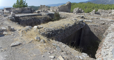 Rhodiapolis Agora area cistern October 2016 0410 panorama.jpg