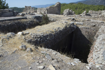 Rhodiapolis Agora area cistern October 2016 0410.jpg