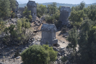 Cyaneae Necropolis from theatre October 2016 0158.jpg