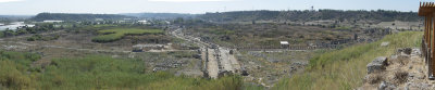 Perge Acropolis area shots October 2016 9527 panorama.jpg