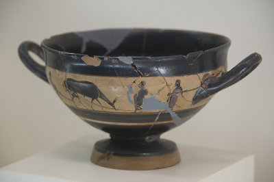 Antalya Museum Kylix cup With rural scenes Classical Period 9588.jpg
