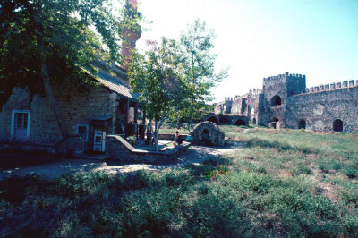 Anamur Castle courts