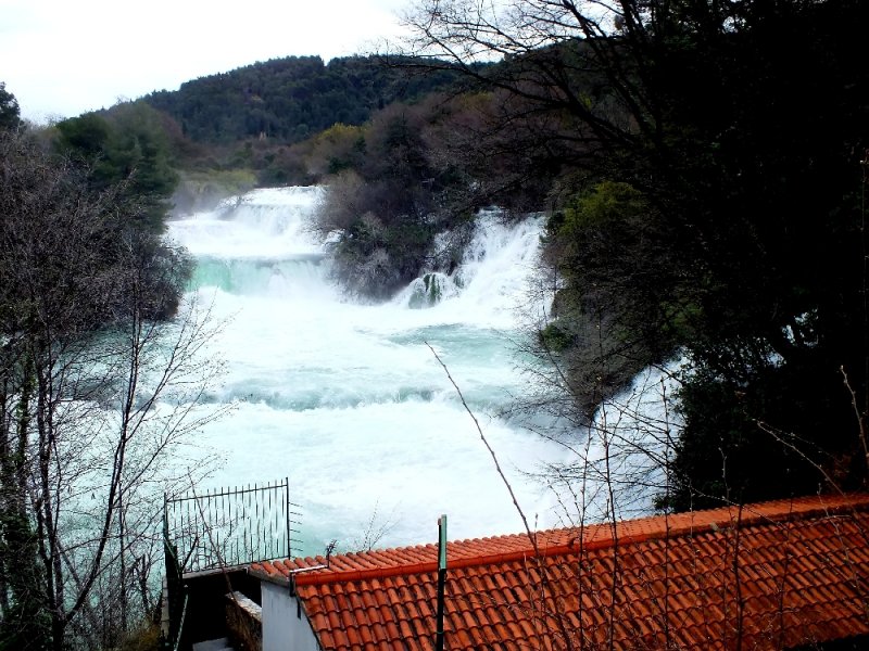 Krka Falls in Krka National Park