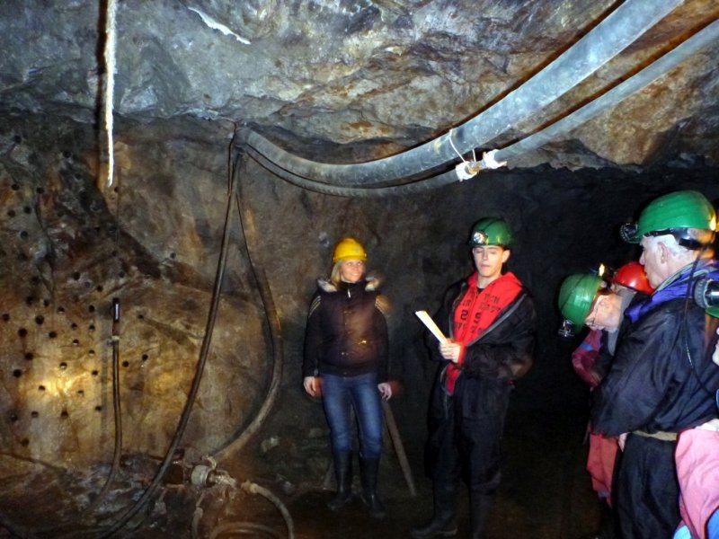 A graphite mine outside of Cesky Krumlov