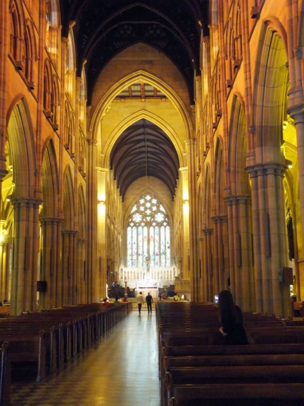 Inside St. Marys Cathedral