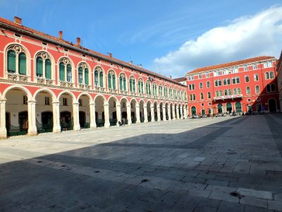 Split's version of St. Mark's square