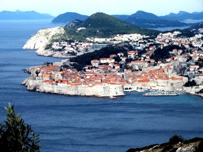 The classic view of Dubrovnik