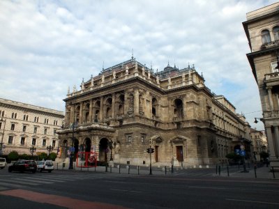 The <a href=http://visitbudapest.travel/guide/budapest-attractions/budapest-opera-house/>Hungarian State Opera House</a>