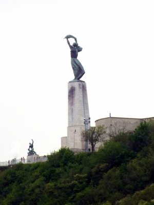 Liberty Monument - erected in 1947 to pay homage to the Soviet soldiers who liberated the city during WWII