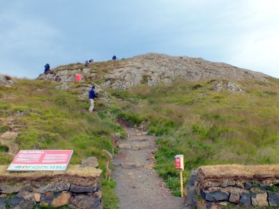 A hike up 200' high Helgafell mountain