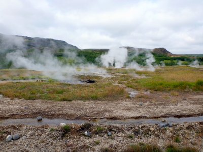 The Geysir Hot Spring Area