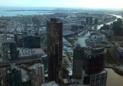 Pictures from the Eureka Tower observation deck