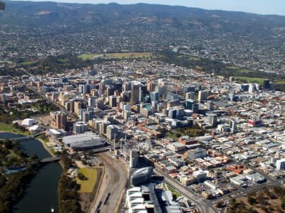 Leaving Adelaide and flying to Alice Springs