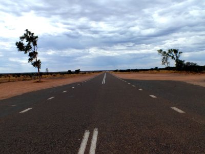 Not much traffic in the Outback