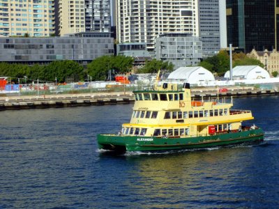 The Ferry to Manly Beach