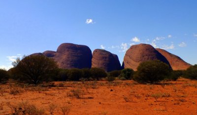 Some of the 36 domes of Kata Tjuta
